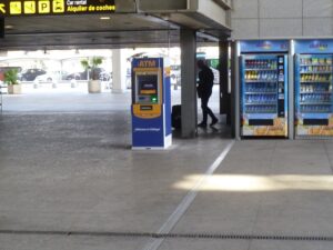 Malaga airport ATM